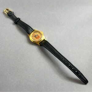 Gold and Black Wristwatch Olympic Training Center